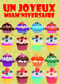 Cupcakes color&eacute;s pour un anniversaire festif